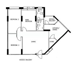 Blk 726 Tampines Courtview (Tampines), HDB 4 Rooms #540696661